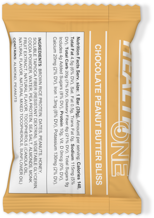 Chocolate Peanut Butter Bliss Snack Bars - 18 pack