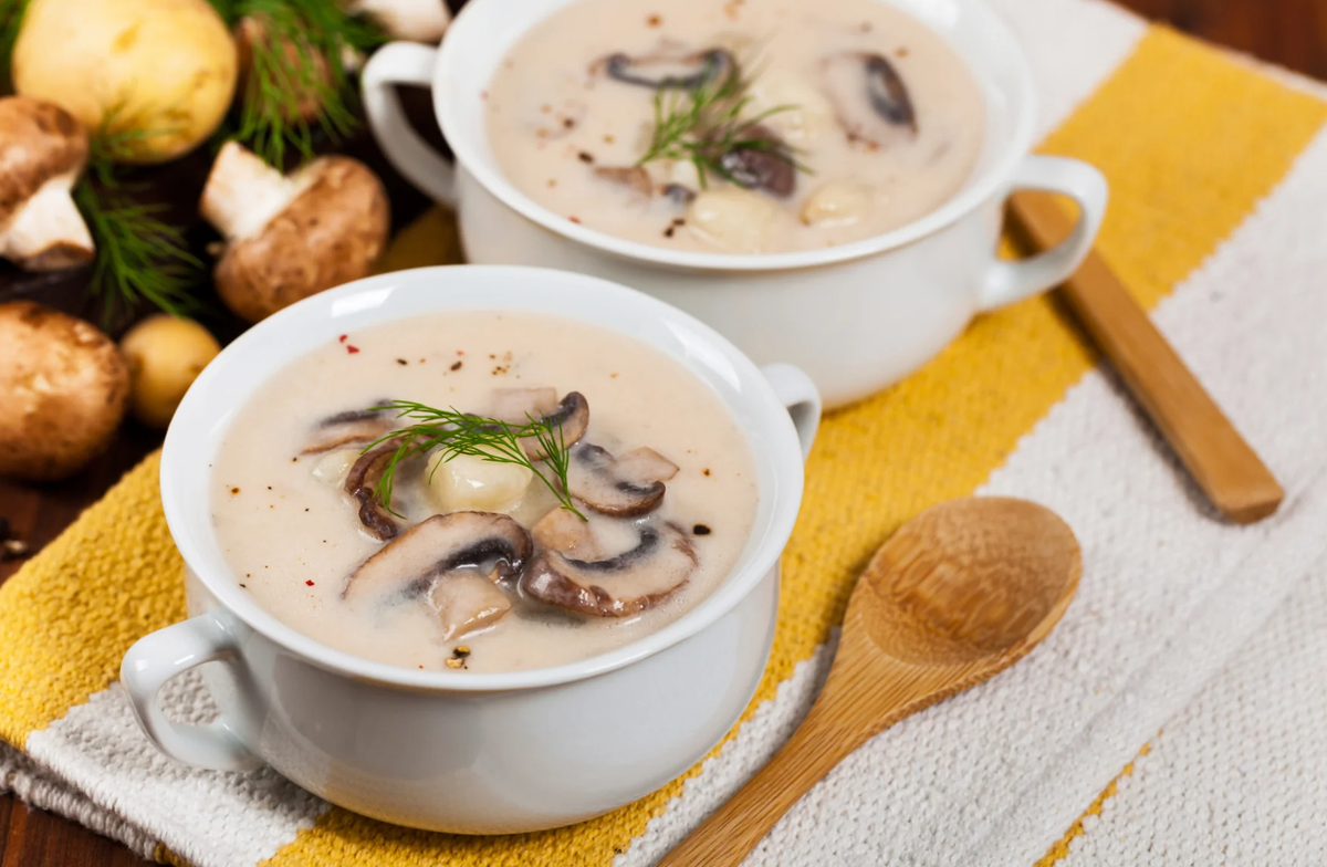 Mushroom Potato Soup