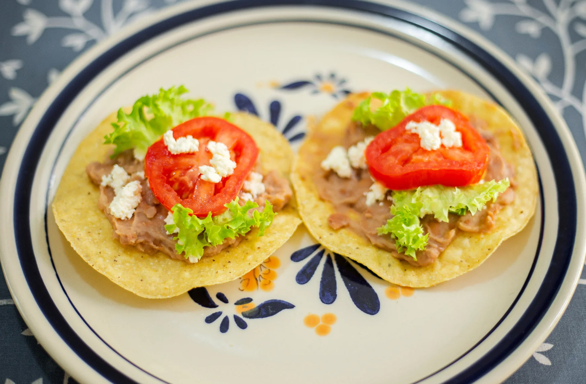 Bean Tostada